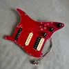 Vordrückte geladene SSH Pickguard Set Zebra SD SSL1 TB4 Pickups Coil Split Switch Verdrahtung Kabel Gitarre Zubehör