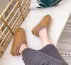 Fashionable men's and women's Tasman slippers Mini snow boots Sheepskin plush warm boots Soft and comfortable Casual slippers Beautiful gift