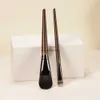 Ben spazzole per il trucco OVW 2 pcs spazzola per trucco set cosmetico per capelli sintetici manico in legno bastone di base strumenti di bellezza HKD230821