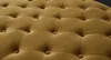 Sgabello per divano rettangolare grande, marrone