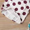 Kledingsets babymeisjeskleding Set Zomer Polka Dot Suit Top Shorts 2pcs Children Boy Young