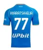 23/24 Napoli Soccer Jerseys Maglia di Lorenzo H.lozano Kvaratskhelia Simeone Ssc Neapol Maillots de Foot Maradona Osimhen Elmas Man Kids Young Football Shirt Zestawy do koszuli piłkarskiej