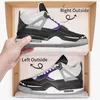 chaussures de basket-ball classiques bricolage personnalisé hommes et femmes combinaison confortable de baskets noires et violettes sports de plein air 36-46