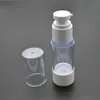 10pcs/lot 50ml Plastic Cream Emulsion Shampoo Airless Bottle Frascos Para Cremas Empty Cosmetic Packaging Containers SPB108 Ordwo