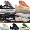Send With Bag Quality Soccer Boots Copa Pure.1 FG Outdoor Football Cleats For Mens Comfortable Soft Leather Trainers Knit Copa Soccer Shoes Size US 6.5-11.5