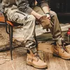 Survêtements Homme Camo Marine Pantalon Harem Y2k Tactique Militaire Pantalon Cargo pour Hommes Techwear Haute Qualité En Plein Air Hip Hop Travail Stacked Slacks 230818