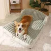 Andere huisdierbenodigdheden Hoopet Dog Cushion Super zacht pluizig comfortabel voor kattenhond huis slapen Kenel katten sofa puppy bed winter warm dikke hondenbed hkd230821