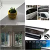 CAR SUNSHADE 300X50cm Black Window Tint Film Glass 5% -50% Roll Tingting para adesivo de protetor solar UV solar Drop Drop Delivery Mobiles MOT DHJC9