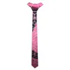 Båge slipsar akryl spegel män glänsande slips mode smycken rosa mager diamant pläd geometrisk smal bling2200