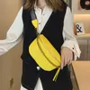 Torby w talii moda worek pu skórzany pasek łańcucha fanny projektant marki Banana Crossbody Belly Paczka 230821