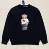 Heren Hoodies Sweatshirts Rl Designer Heren Gebreide Trui Ralphs Polo's Beer Laurens Pullover Ronde hals Gebreide Lange Mouw Casual Pfqw