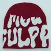 MEA Knit Colorful Beanie For Women Men Designer Soft Jacquard Euro-American Hip Hop Skull Caps