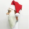 Maschere da festa natalizio Babbo Natale Maschera in lattice con barba bianca e abbigliamento per cappelli Maschera piena di ruolo per partite di ruolo 230820