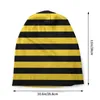 Berets Striped Skullies Beanies Caps Yellow And Black Honey Bee Stripes Hat Sport Sports Bonnet Hats For Men Women