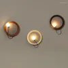 Chandeliers Nordic Designer Magnetic Absorption Living Room Background Wall Corridor Decoration Waound Lamp