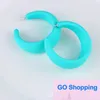 Mode geometrische Ohrringring/Gestüt Ohrring-Ohrringe Süßigkeiten Farbe Hochtaste Ehrungs-Acrylohrringe Frauen