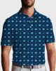 Herrpolos krabbor och stjärnor polo t-shirts konsttryck trending skjorta sommaren kortärmad anpassad kläder