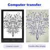 PCS Tattoo Transfer Paper Portable Printer Machine ATS886 Gratis App Copier Ritning A4 Termiska stencilskrivare