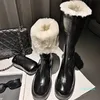 Designerinnen Stiefel über dem Knie Schnee Boot Lady sexy spitze Fußpumpen Style High Heels Stiefel Knöchel kurzer Stiefel