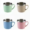 Mugs Plastic Tea Water Cup Portable Milk Tumbler Children Wheat Straw Cold Drink Mug Home Bathroom Mouthwash Coffee