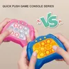 QuickPush Puzzle Game Machine Decompression Education Toys Barn Pinch Music Game Machine Pus Push Bubble Decompression Toys