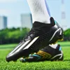 Sukienka buty profesjonalne męskie buty piłkarskie rodzica-dziecko trening na świeżym powietrzu fajny męski but piłki nożnej długie sneakery piłkarskie 230818