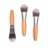 Bambuhandtag Mini Makeup Brush Face Mask Foundation Make-up Brush