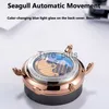 Autres appareils portables Carnaval Fashion Simple Automatic Methings Mentes Men Afficher la montre étanche Rose Gol Clover Clowrelogio Masculino Nouveau X0821