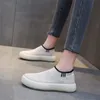 Elbise Ayakkabı Ayakkabı Örgü Çorap Sneaker İlkbahar Yaz Slip Üzerinde Düz Artı Beden Loafers Flats Yürüyüş 230818