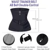 Cintura Tummy Shaper Látex Entrenador de cintura Fajas para el cuerpo Mujeres Cremallera Cincher Faja deportiva Corsé Control de barriga Trimmer Shaper Adelgazante Funda para el vientre 230818