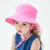 Bérets chapeau d'été pour enfants bébé soleil garçons casquette enfants Panama unisexe plage filles seau chapeaux dessin animé infantile casquettes Protection UV