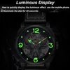 Montre mécanique automatique pour hommes de la célèbre marque 3D Bull Head pour hommes Creux Étanche Mode Hommes d'affaires Montre Luminous Hands x0821