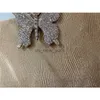 Evening Bags 2021 Rhinestone Butterfly Pattern Women'S Clutch Bag Evening Party Wedding Bridal Clutches Purse Shoulder Bags Gold Bolso Mujer HKD230821