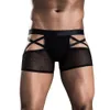 Outras calcinhas sexy interessantes transparentes calcinha masculina/lingerie sexy preto adulto cueca boxeador de desempenho masculino de desempenho 230818