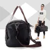 Misportés Sacs de gyms Sport Men Fitness Gadgets Pu Leather Duffel Gym Sac Crossbody Sacs Sport Sac Athletic Sac à main