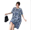 Luxury ISSEY2023 New Fashionable Print Studded Diamond Big Brand Premium Dress