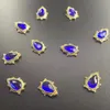 Tırnak Sanat Dekorasyonları 100 PCS Rastgele Lüks Tırnak Sanatları Alaşım Metal Çiviler Takı Aksesuarları Karışık Elmaslar Rhinestones 3D Manikür Dökme Malzemeleri 230818