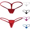 Women's Panties Women Fashion Underwear Sexy Micro G-String Mini Thong Lingerie Briefs Polyester Material Low Waist Type Soli328R