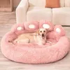 Другие домашние поставки пушистые собачьи кровать плюшевые аксессуары для питомцев для домашних животных большие собаки кровати постельные принадлежности для кровати