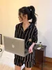 Abbigliamento da donna pijama shin chanv anime pigiama giapponese per donne ragazze estate abbigliamento cartone animato abita