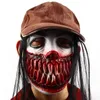 Party Masks Ghost Face Mask Crawl Eigenlijk interessante enge enge griezelig geweldig voor spookachtig thema -evenementen Ghost Make -up nodig 230818