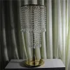 60 cm lång bröllopsblommor Stand Crystal Road Lead Wedding Peeps Pedestal Wedding Column Home Party Dinning Talble Decorzz