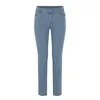 Jeans femme Denim pour femme taille haute Stretch Slim bouton crayon pantalon grande taille coréen Streetwear