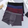 Underpants 4 Colors Men Underwear Male Boxer Solid Panties Shorts Men's Breathable Intimate Man Boxers 10pcs