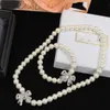 Top Designer MiuMiu Fashion Necklace High Quality Miumiu Bracelet Set Pearl Bow Sweet Versatile Bracelet Necklace Valentine's Day gift quality Accessories Jewelry