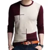 Herren Hoodies Sweatshirts lässig dicker warmer Winter Luxus gestrickt Pull Pullover Männer tragen Jersey Kleid Pullover Strickmenschen Pullover Männliche Moden 71819 230821