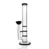 Glass Percolator Bongs Hookahs Blue Matrix Perc Thick Glasses Bongs Water Pipes Smoking Beaker Dab Rig With 14mm Bowl downstem Perc LL