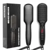 Curling Irons grzebień grzebień prostownicą prostownicą pędzla do włosów Szybka broda stylizacja żelaza wygładzanie 230821