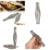 Bbq Tools Accessories Pit Grill Stainless Steel Handle Spring Wood Furnace Stove Smoker Kcuyg Drop Delivery Home Garden Patio Lawn Otb6S