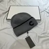 Designer czapka czapka damska wełna dzianinowy kapelusz jesienna zima bawełniana bawełniana termiczna czapka baseballowa solidne modne czapki czapki czapki narciarskie Skullcap